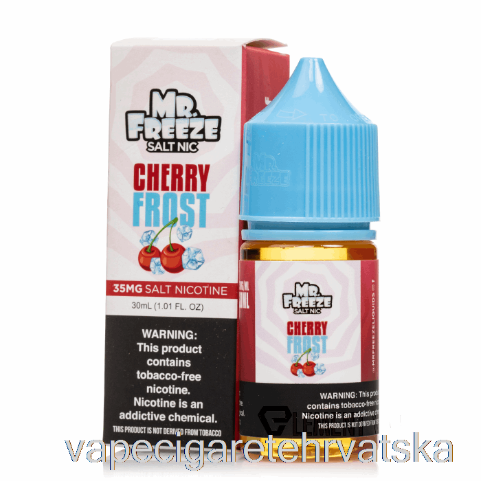 Vape Cigarete Cherry Frost - Mr Freeze Salts - 30ml 50mg